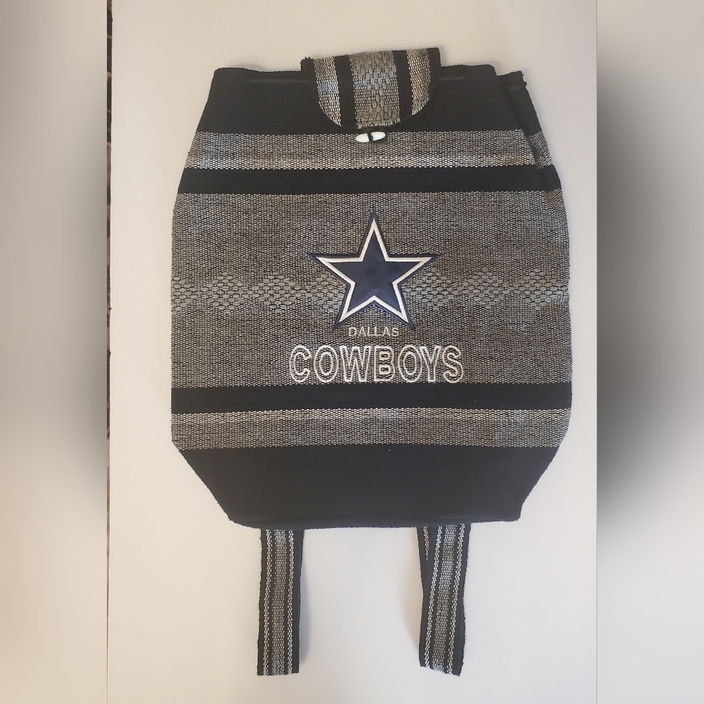 NFL Dallas Cowboys Black and Gray Backpack